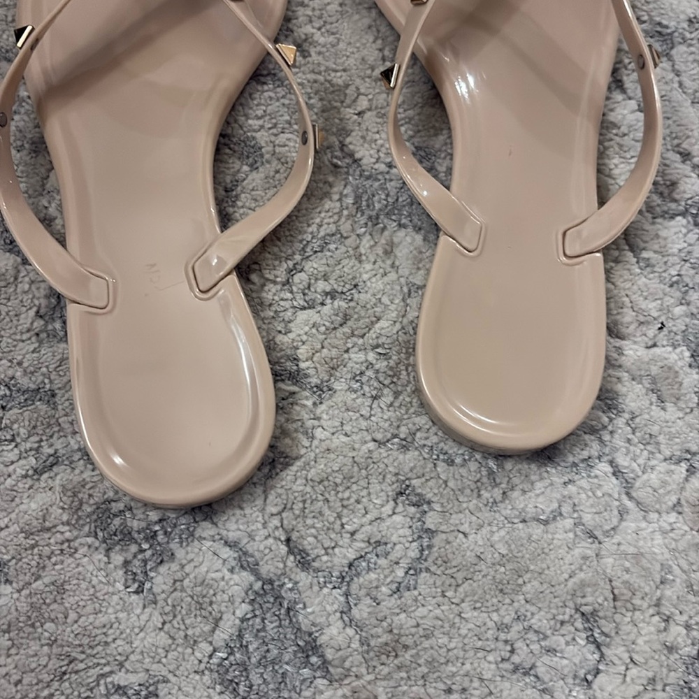 Steve Madden nude jelly studded thong sandal Size 7 - Picture 14 of 17